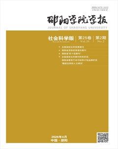 邵阳学院学报（社会科学版）