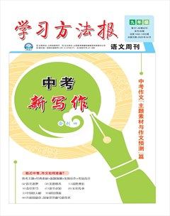 学习方法报·单元新写作九年级