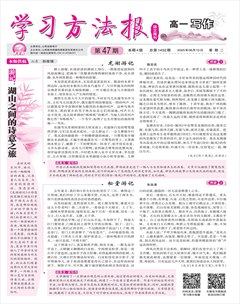 学习方法报·写作（高一)