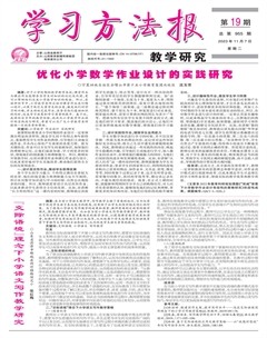 學(xué)習(xí)方法報(bào)·教學(xué)研究