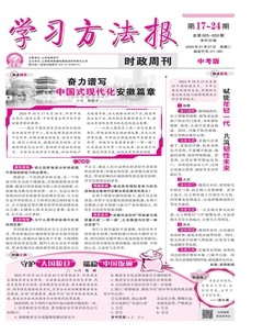 学习方法报·政治中考版