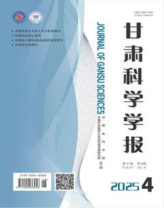 甘肃科学学报