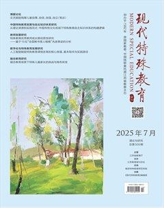 現(xiàn)代特殊教育