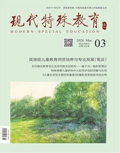 现代特殊教育