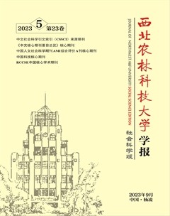 西北农林科技大学学报(社会科学版)