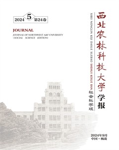 西北農(nóng)林科技大學學報(社會科學版)