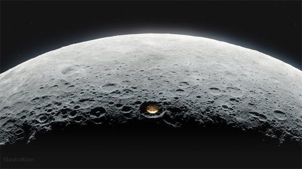 他们打算在月球背面的环形山中建立一个直径为1千米的"月球环形山射电