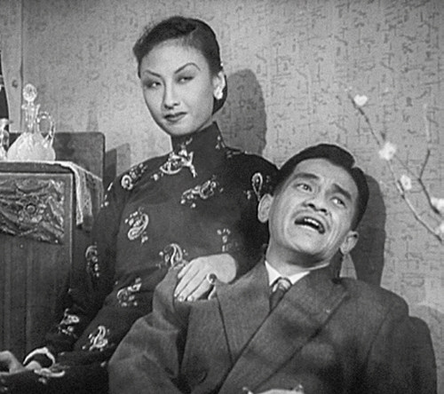 黄宗英饰)肖老板(趙丹饰)华太太(上官云珠饰)华洁之(孙道临饰)1957年